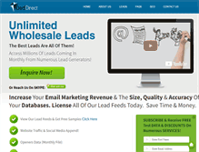 Tablet Screenshot of dealdirectleads.com